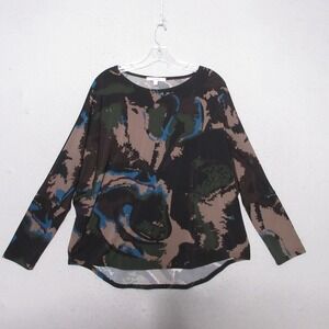 Sympli Top 10 Brown Black Lagenlook Art To Wear Relaxed Fit Dolman Sleeve Canada